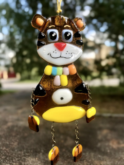 Сувенир "Тигр в шарфике"